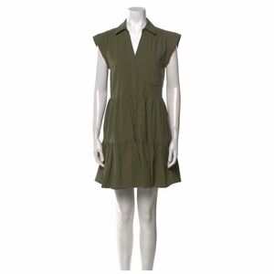 Veronica Beard Tan Mini Dress